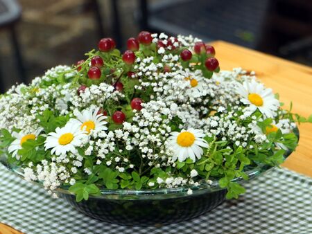 Tischschmuck aus dem GenussGarten